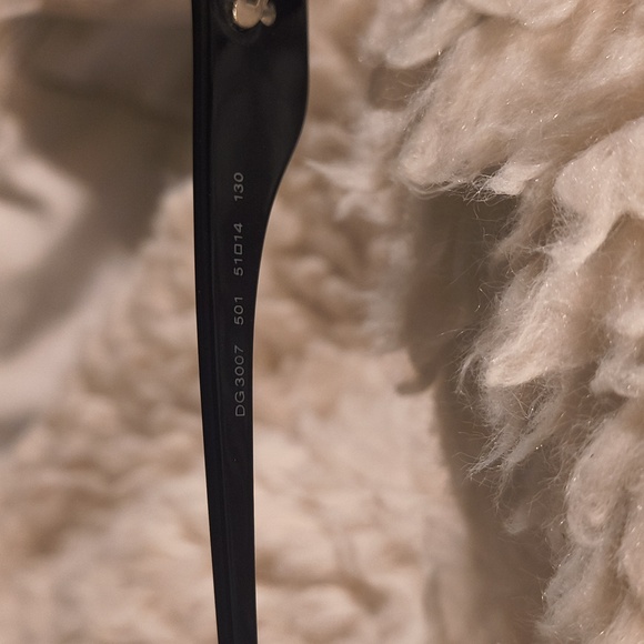 Dolce & Gabbana Sleek Sexy Baddie Office Bae Black Glasses with Case - Picture 4 of 7